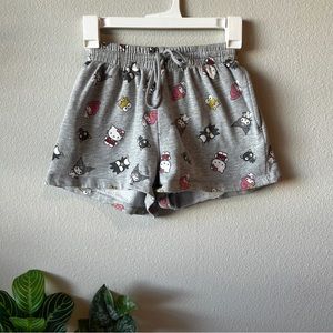 Hello Kitty and Friends Graphic Sweat Shorts Size Small